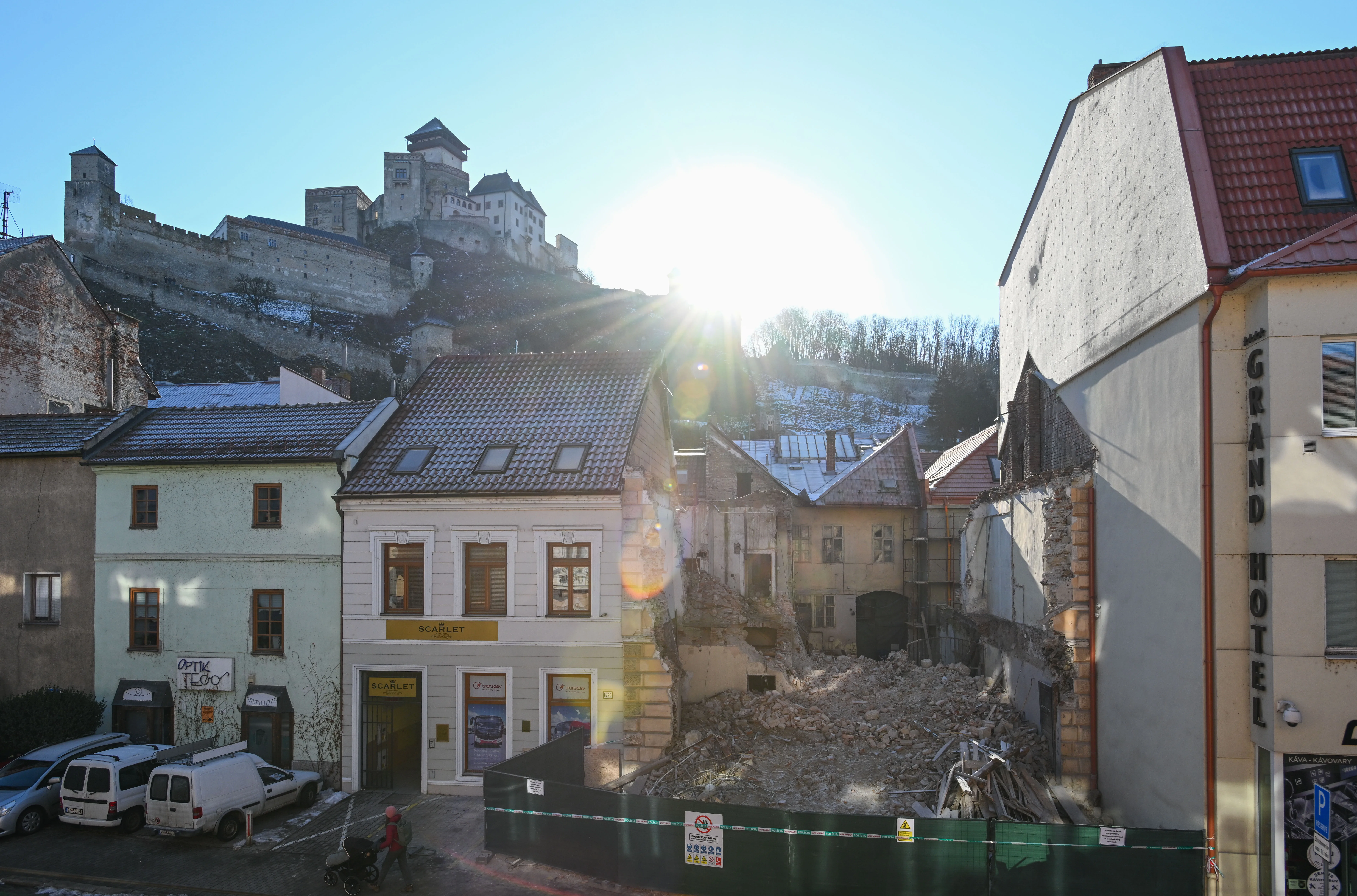 Trenčín, pamiatka, zbúraná