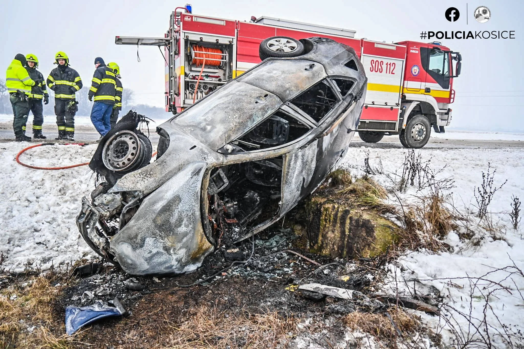 nehoda v smere z Michaloviec na obec Vinné
