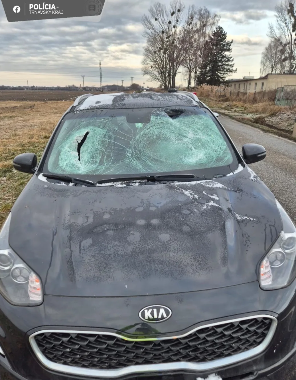 ľad kamión auto sklo