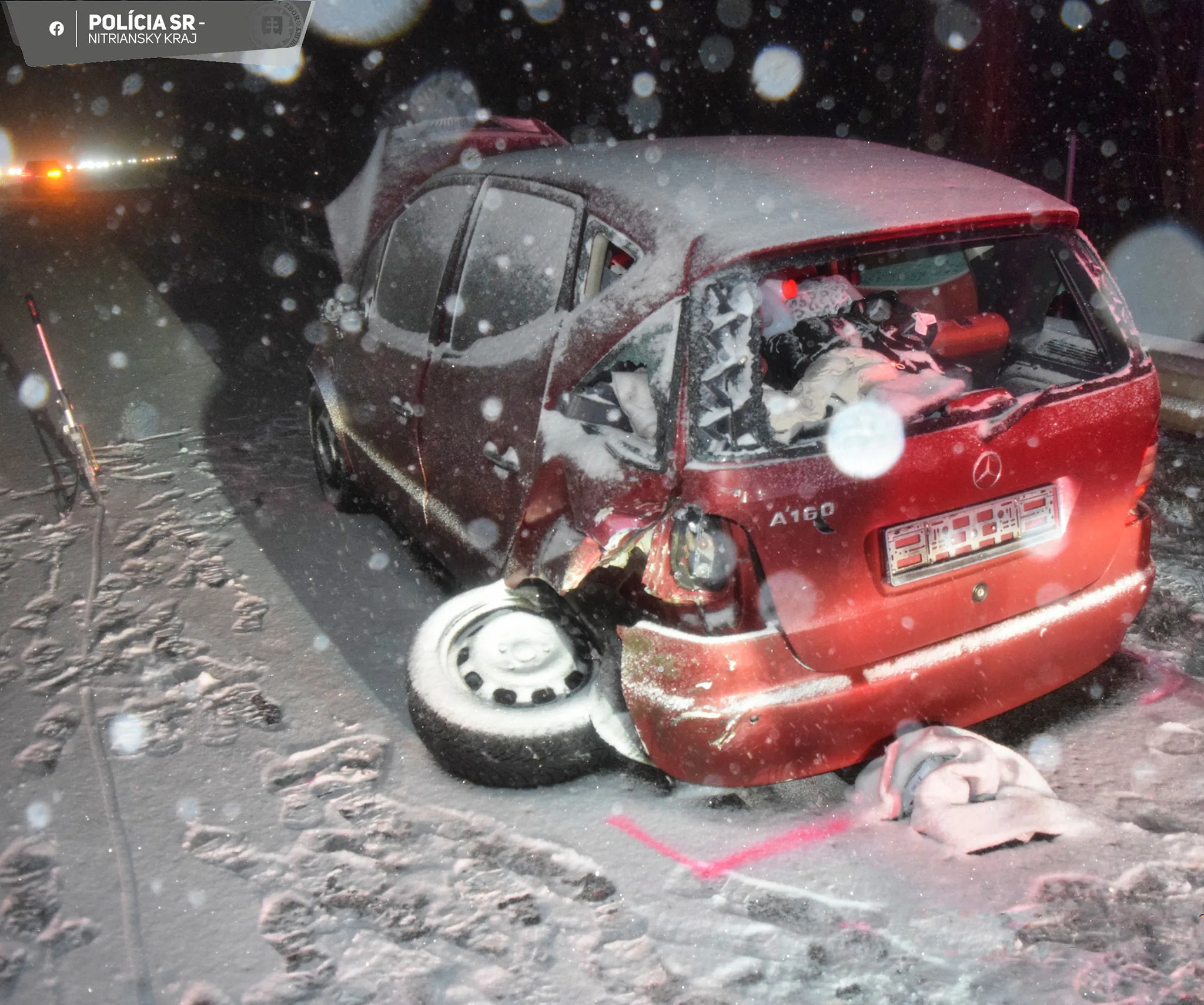 nehoda R1 v smere zo Serede drogy