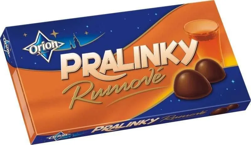 rumové pralinky od Nestlé