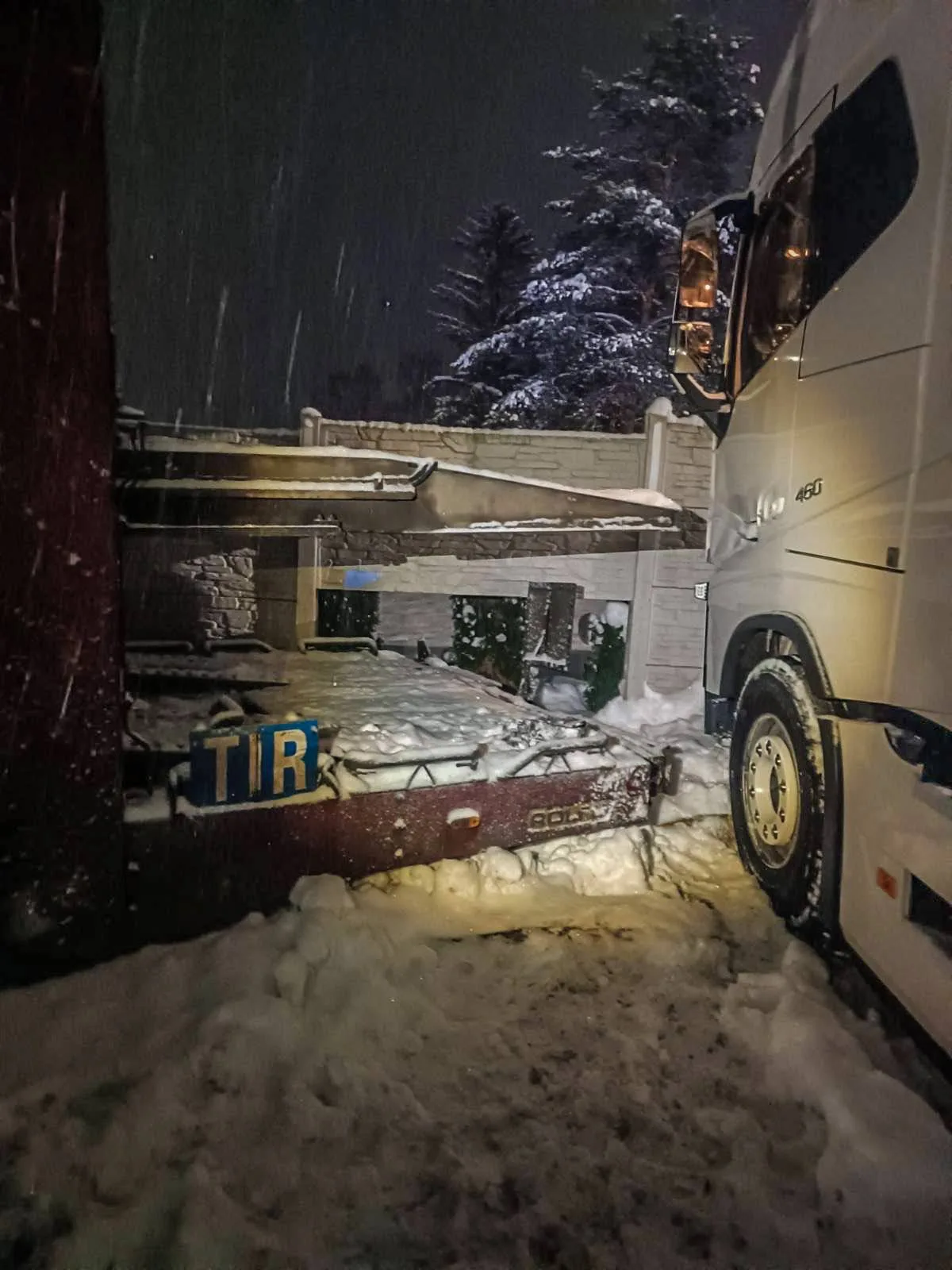 kamión nehoda vo Vyšnom Nemeckom