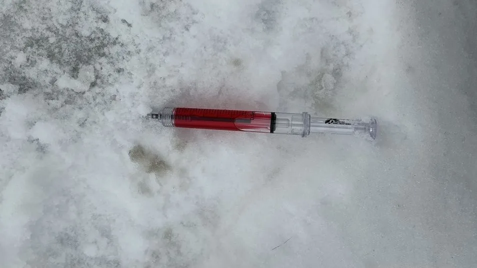 Olomouc striekačka-pero