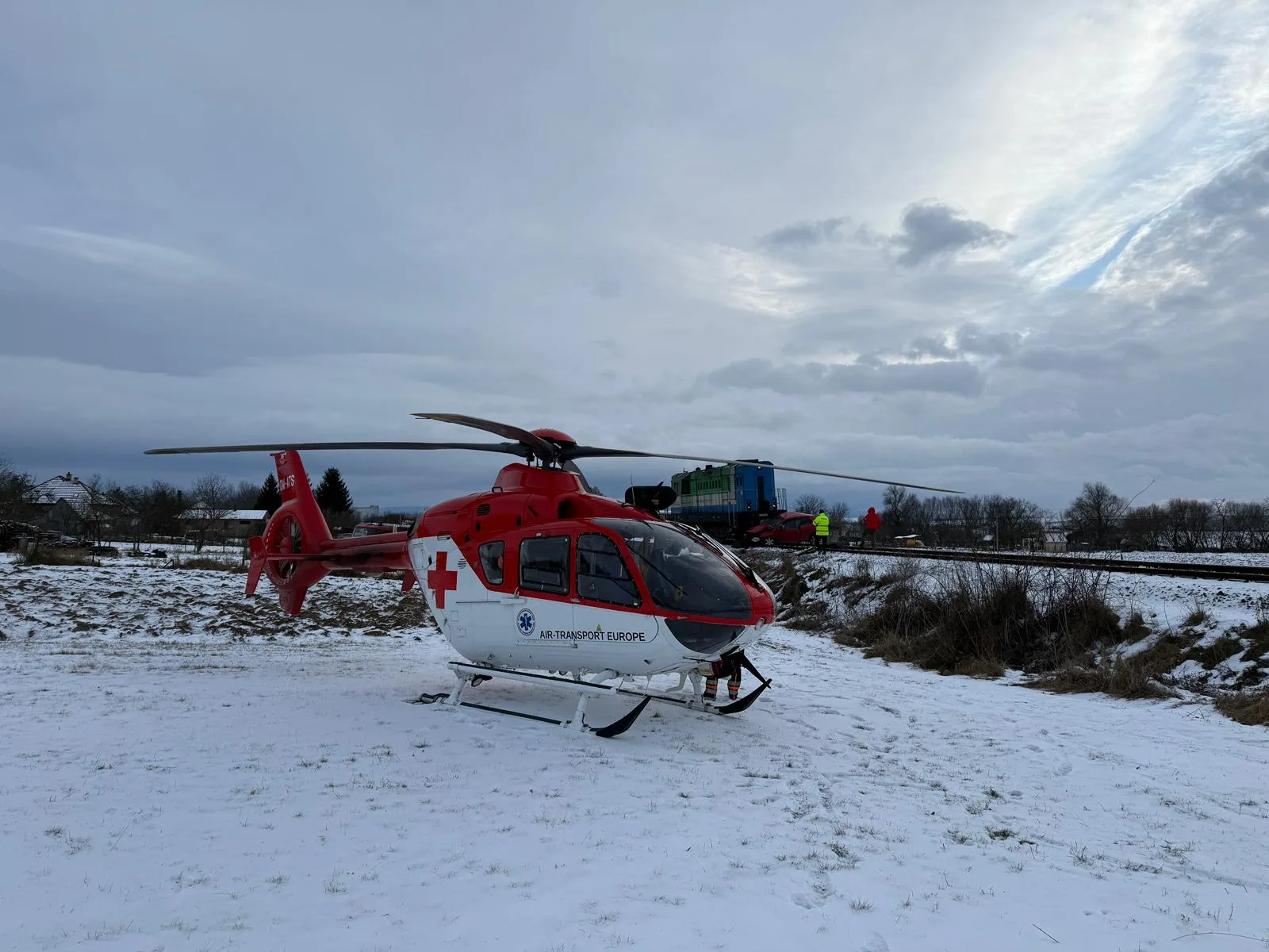 nehoda v obci Dolné Naštice
