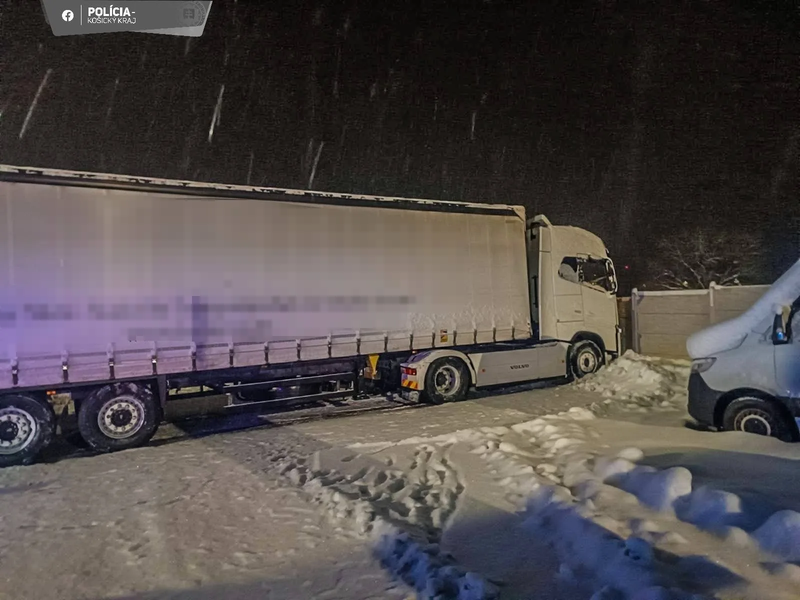 kamión nehoda vo Vyšnom Nemeckom