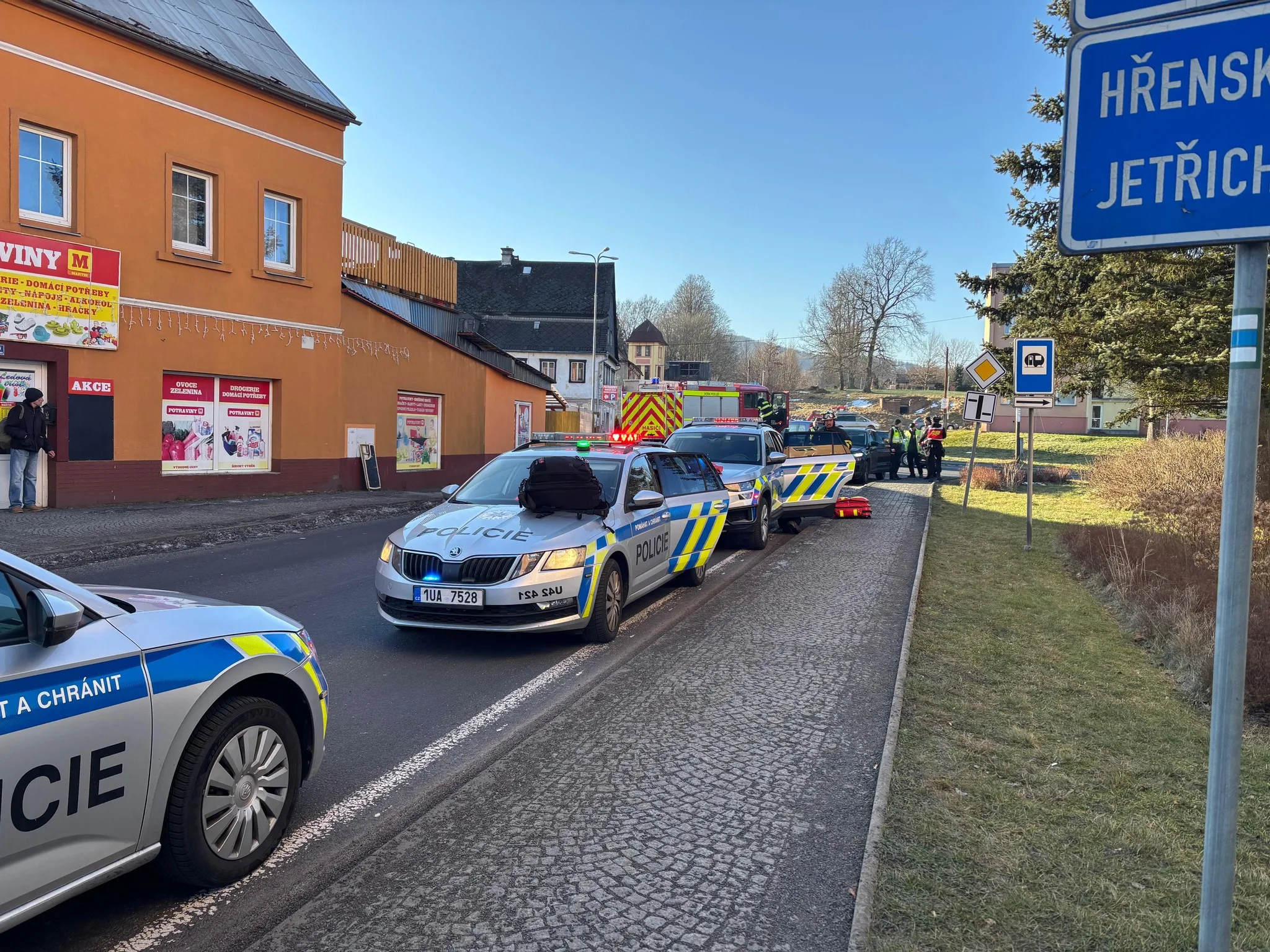 streľba na radnici v Chřibské v Děčínskom kraji