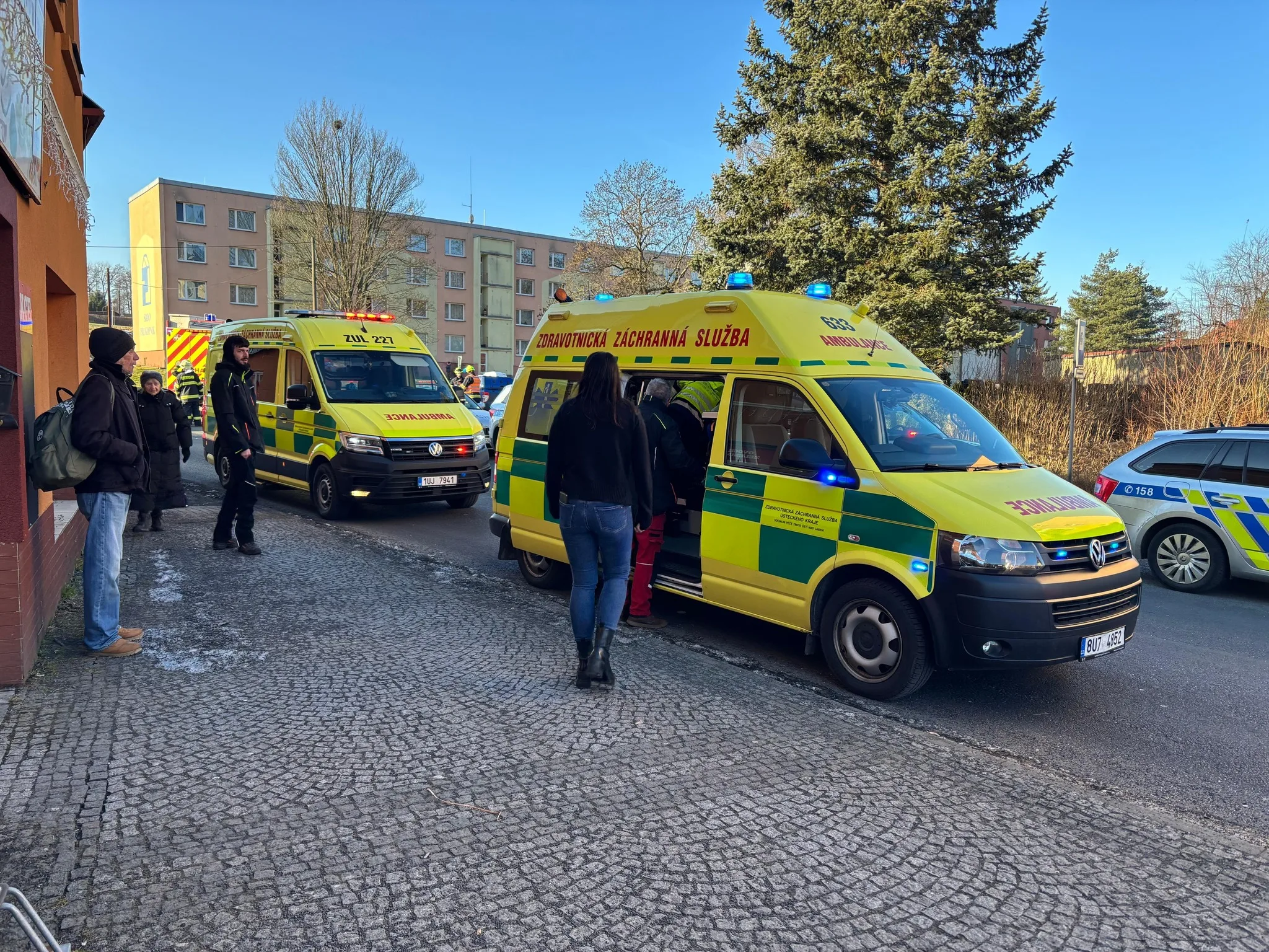 streľba na radnici v Chřibské v Děčínskom kraji