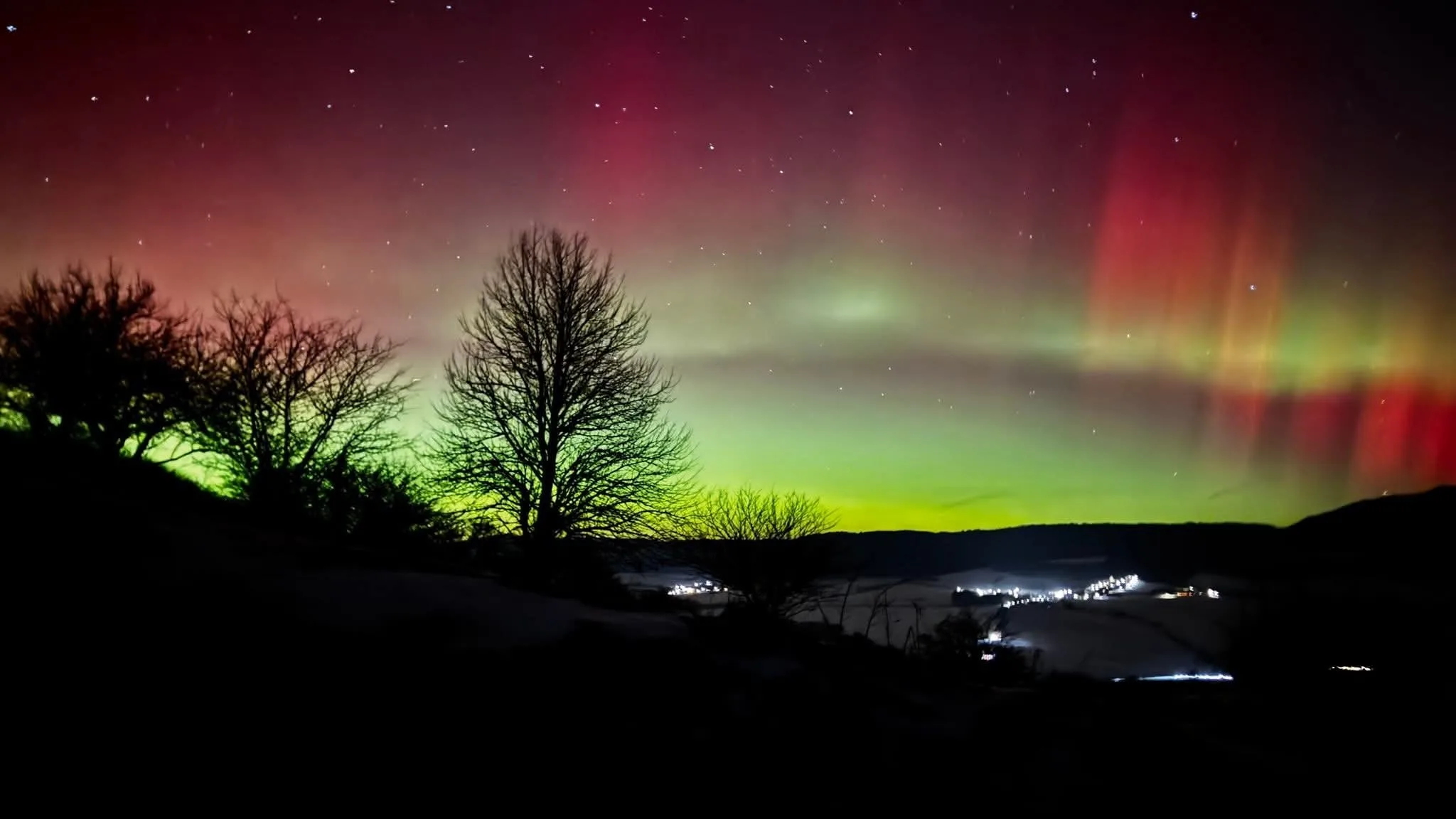 Polárna žiara 2026 Spišské Podhradie