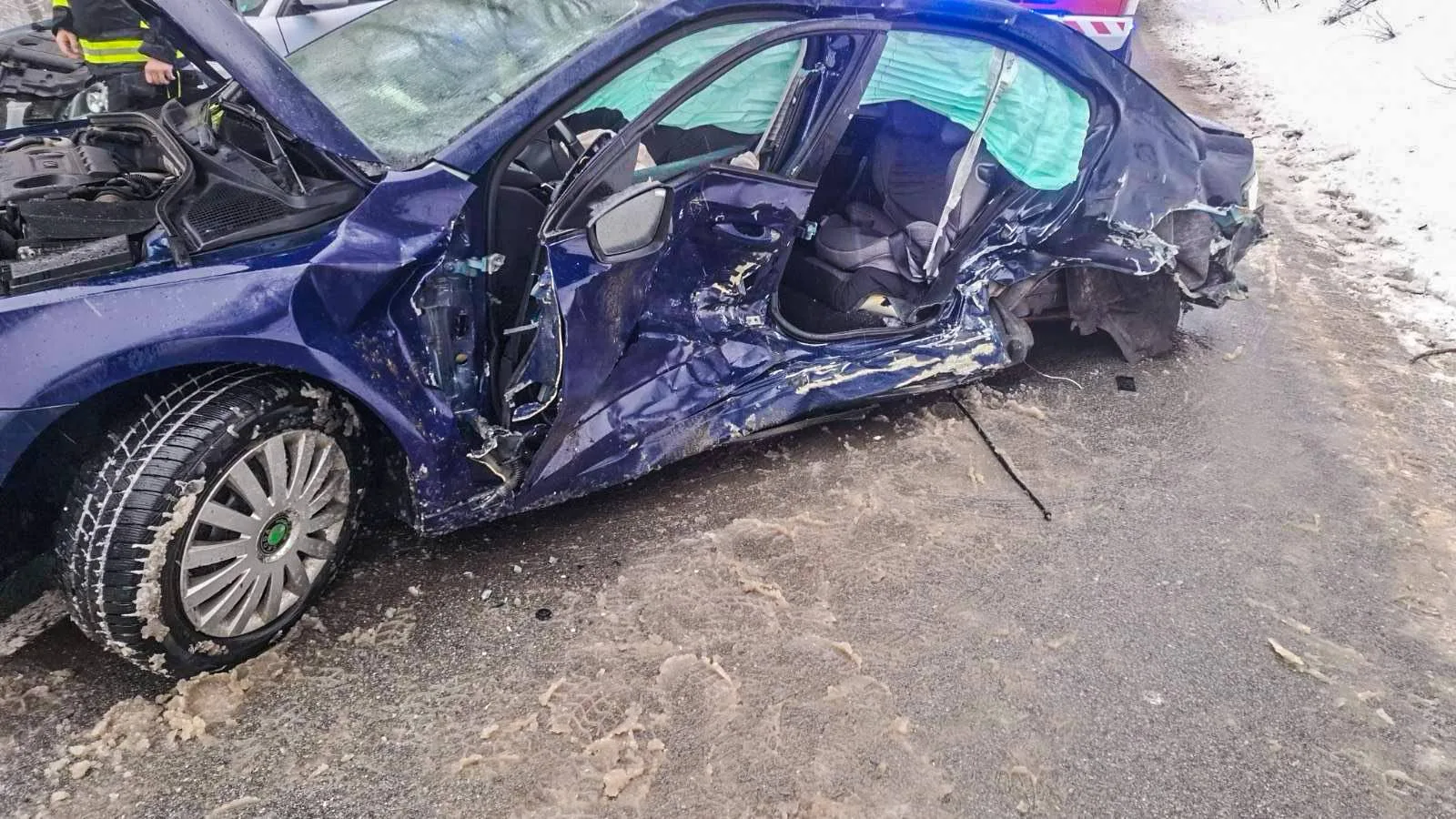 nehoda medzi obcami Slanec a Rákoš