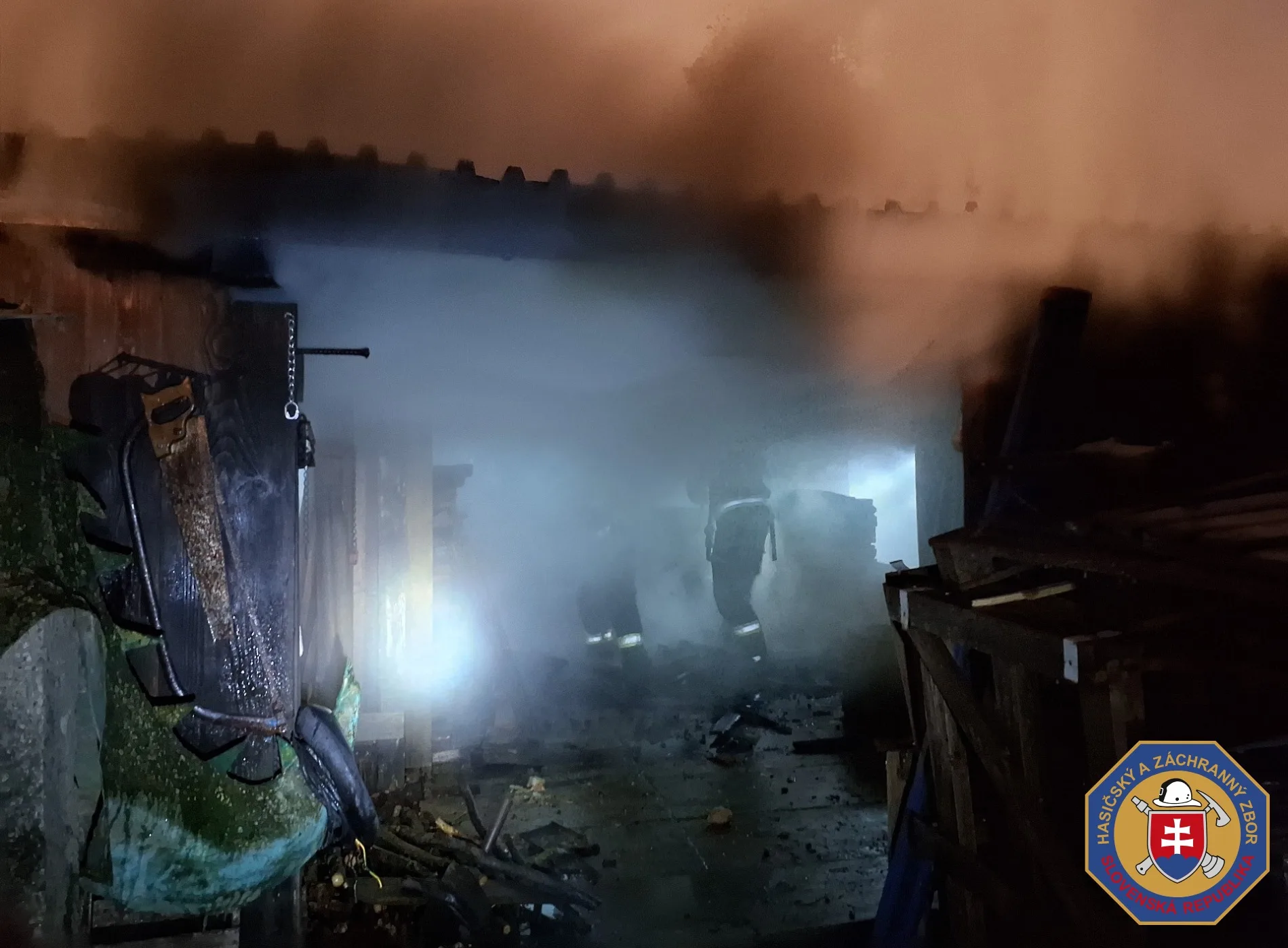 požiar v Miloslavove