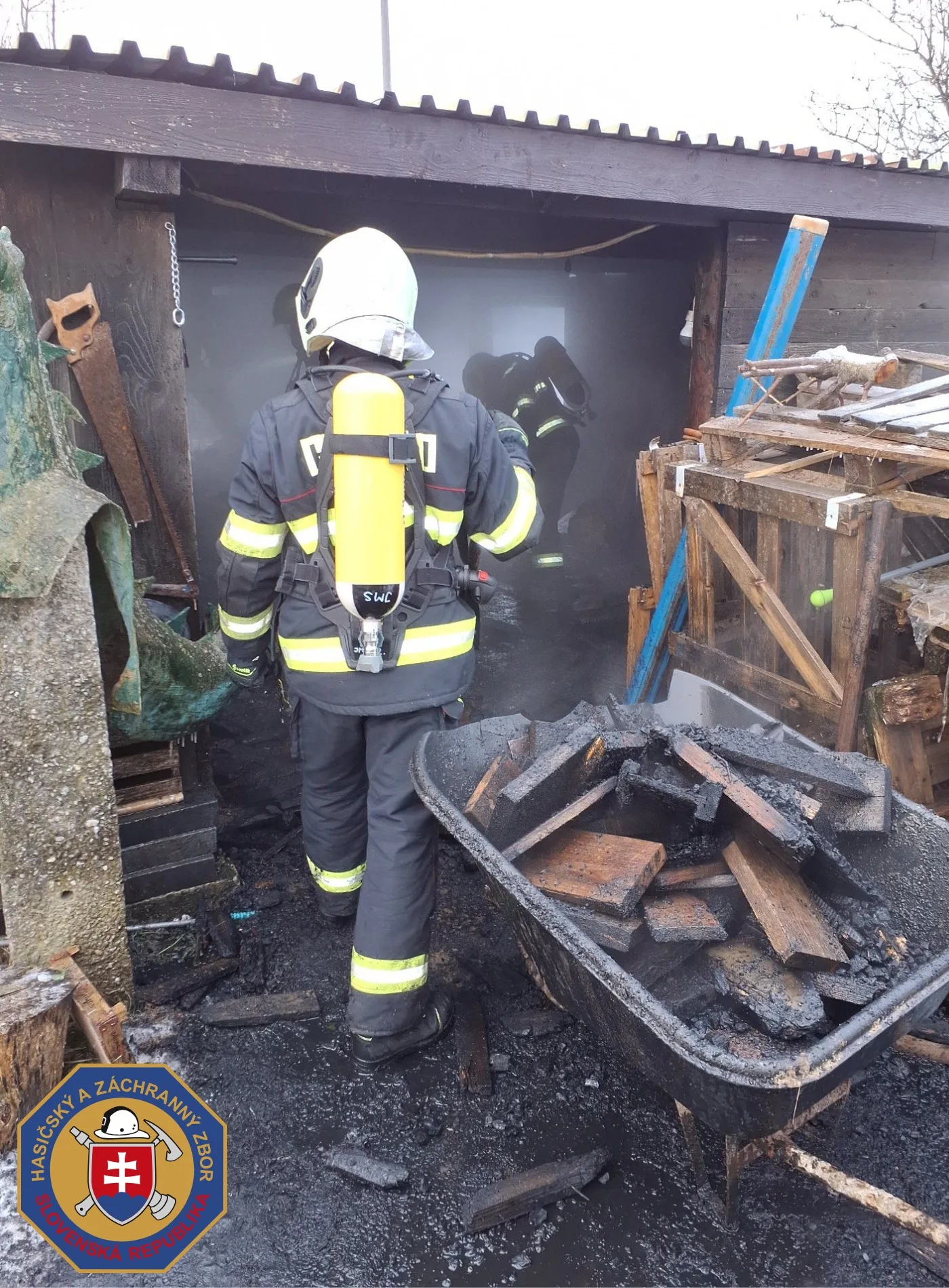 požiar v Miloslavove