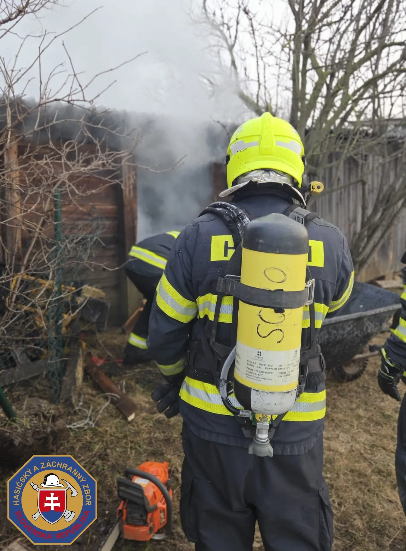 požiar v Miloslavove