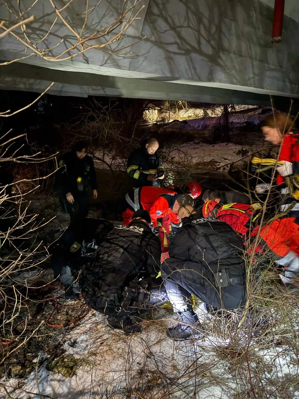 záchranná akcia na rieke Torysa