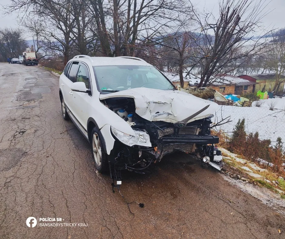 vodič nehoda Cinobaňa