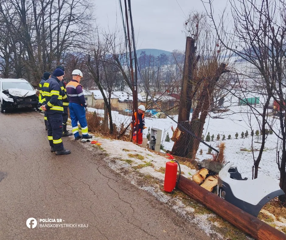 vodič nehoda Cinobaňa