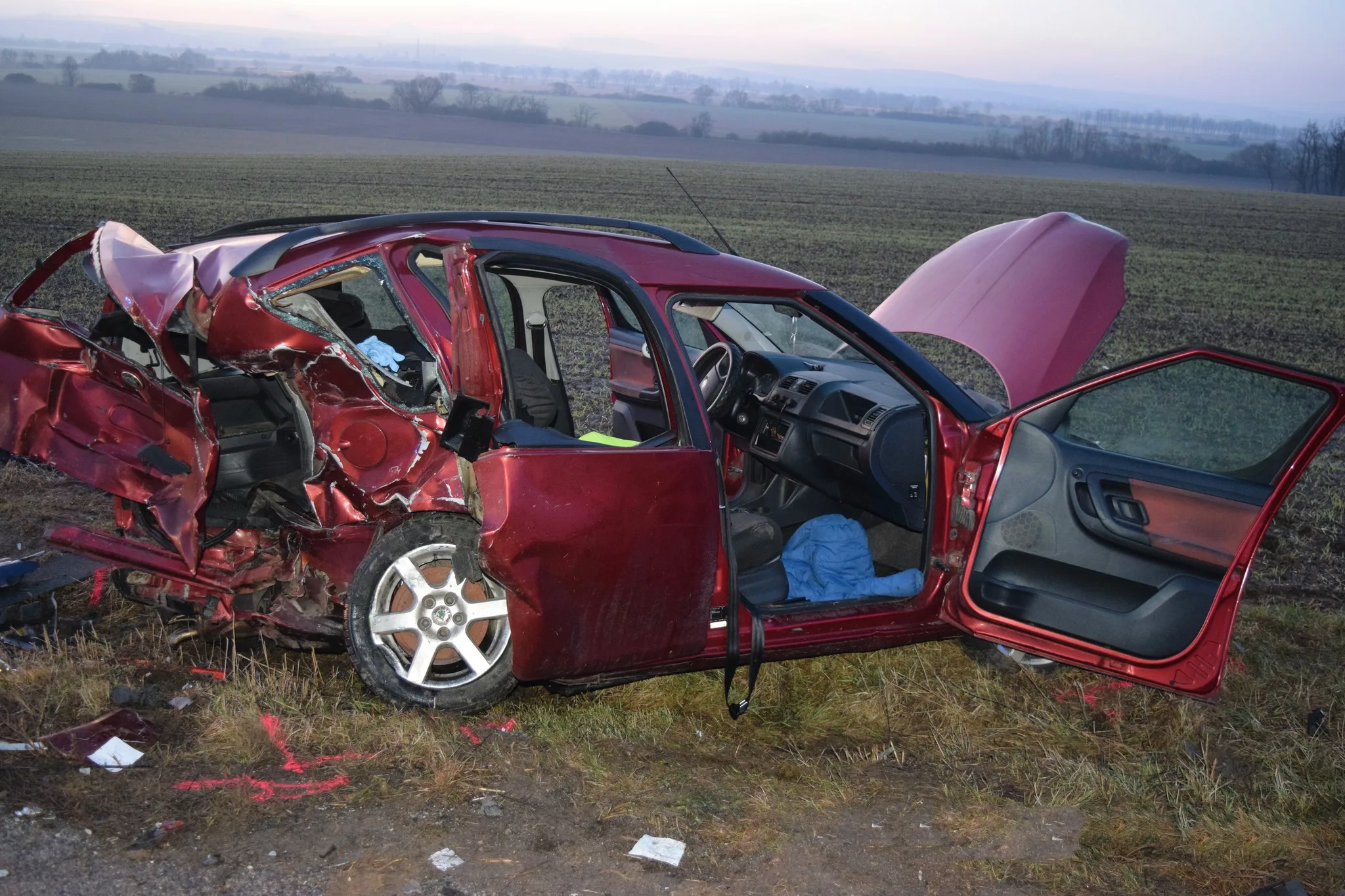 nehoda medzi obcami Horné Lefantovce a Oponice