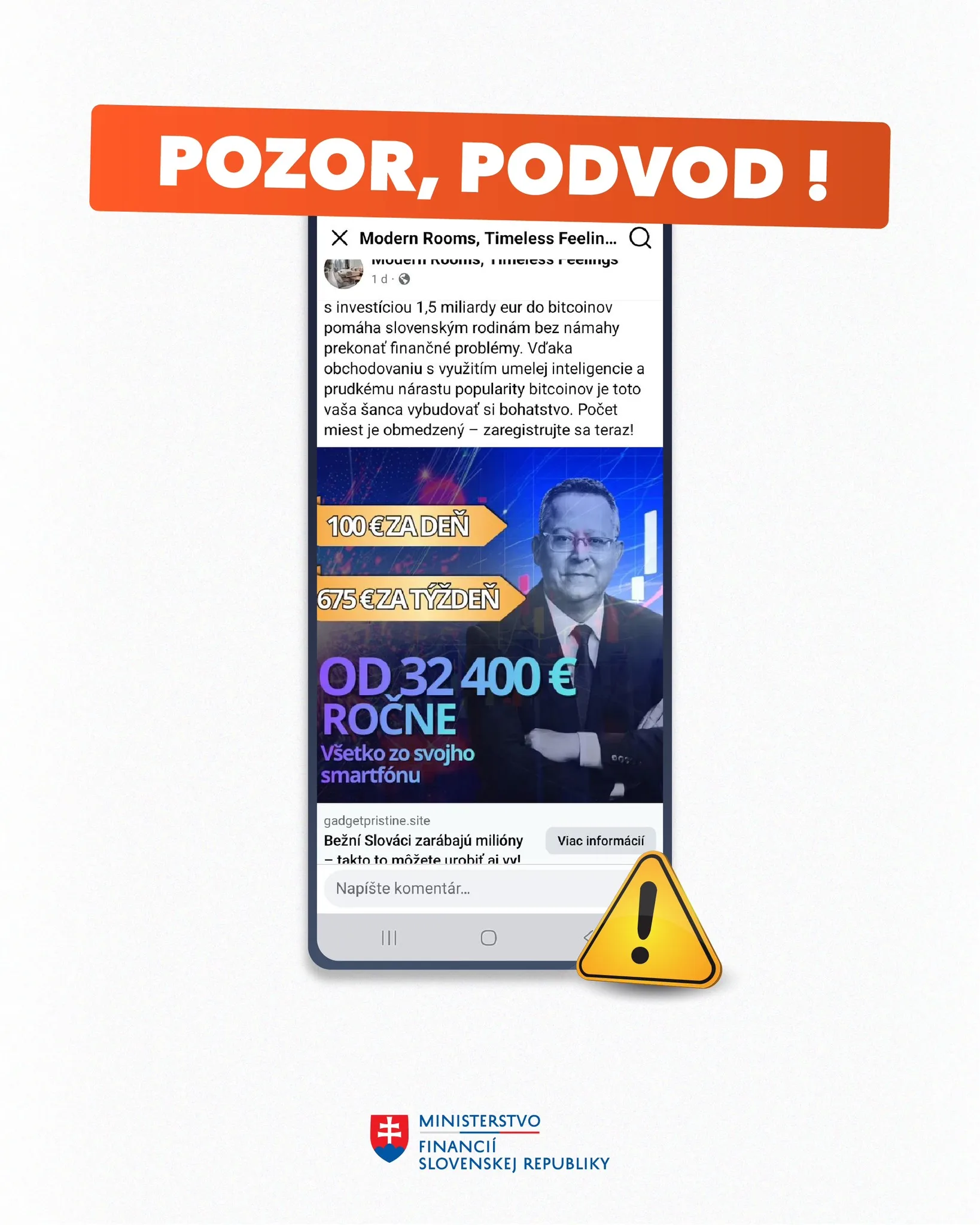 Kamenický podvod príspevok