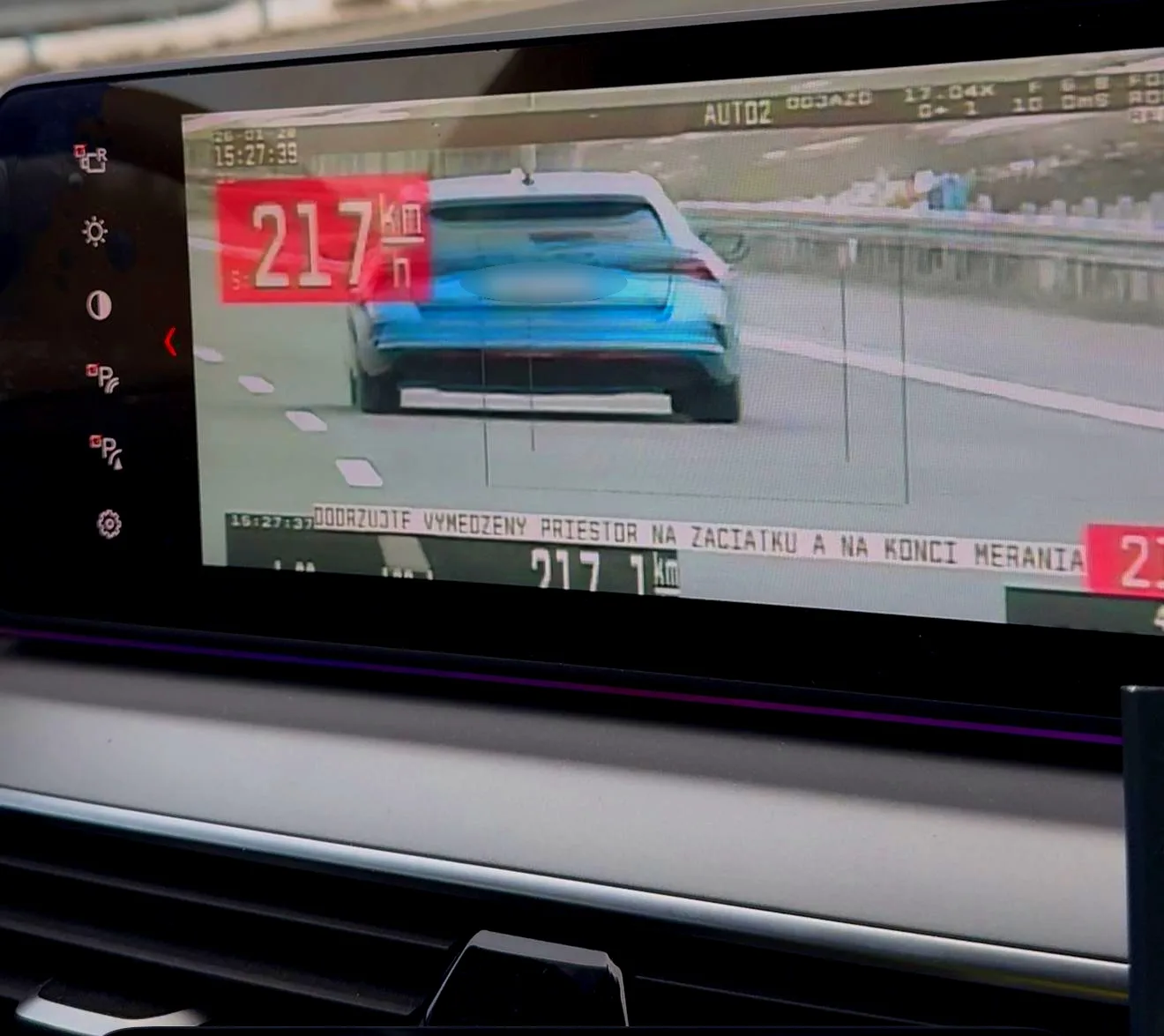 vodič na diaľnici D1