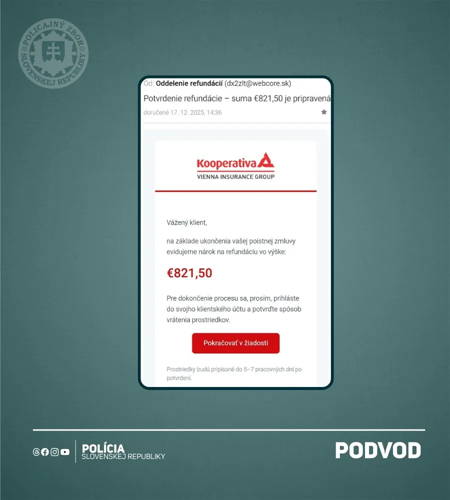 Zdroj: FB - Polícia SR