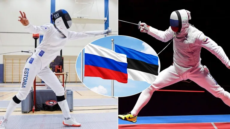 Estónsko, šerm, Rusko