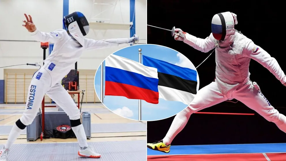 Estónsko, šerm, Rusko