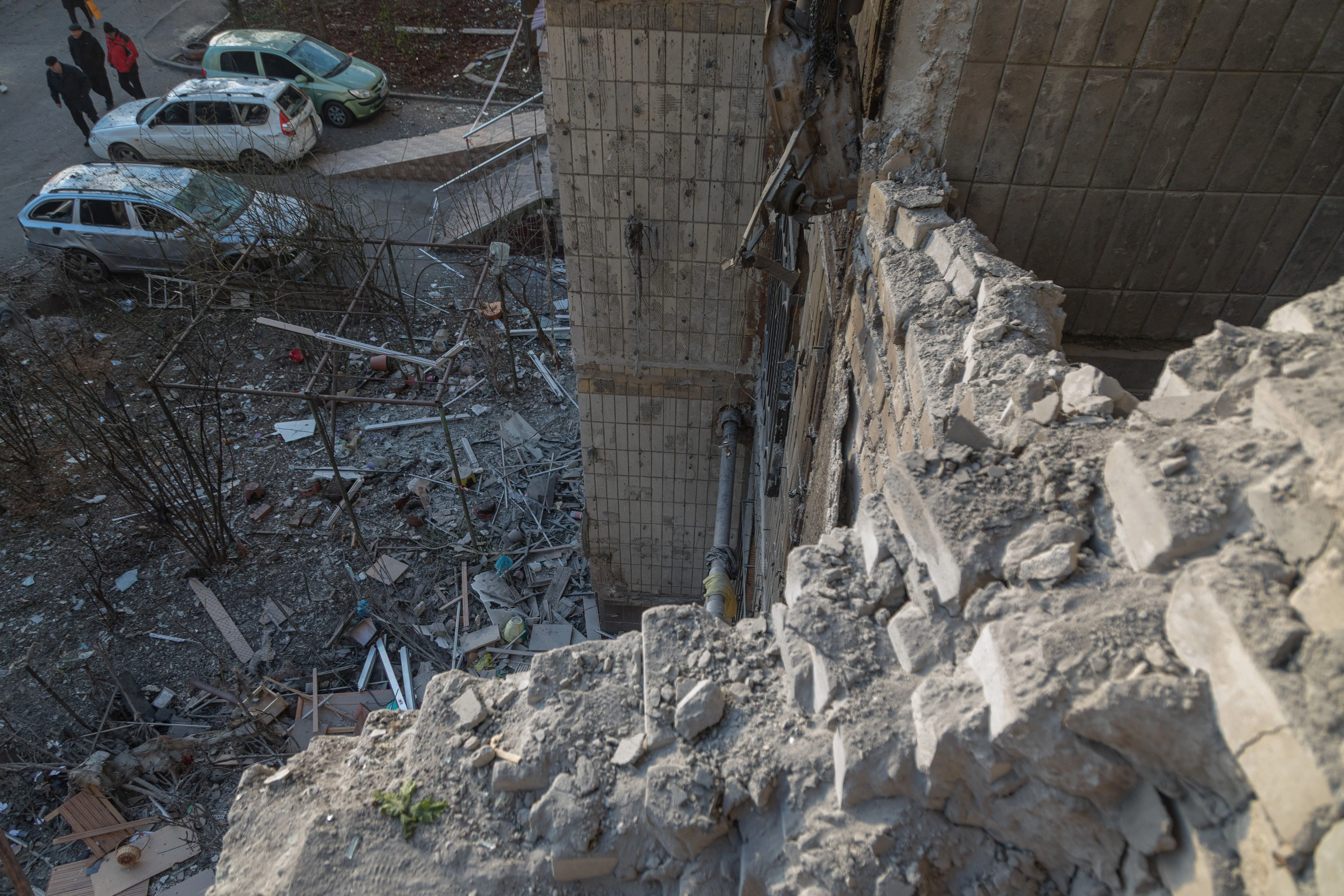 Odesa Ukrajina po útoku Ruska