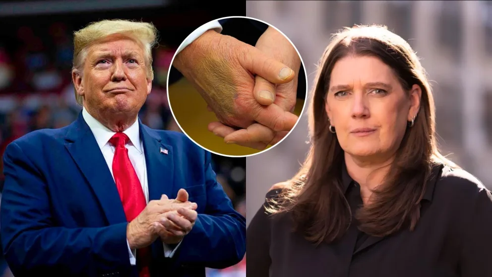 Psychologička Mary Trumpová (vpravo) a Donald Trump (vľavo).