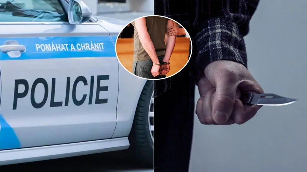 útok nožom polícia Česko