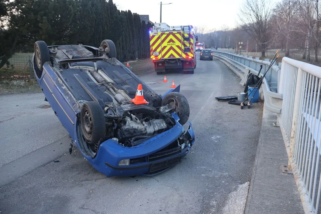 nehoda v českej obci Bernartice