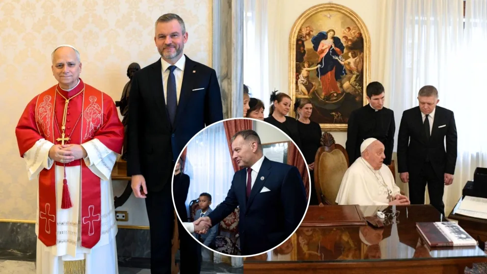 Robert Fico, Peter Pellegrini a Boris Kollár.