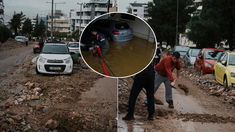 Extrémne počasie Grécko