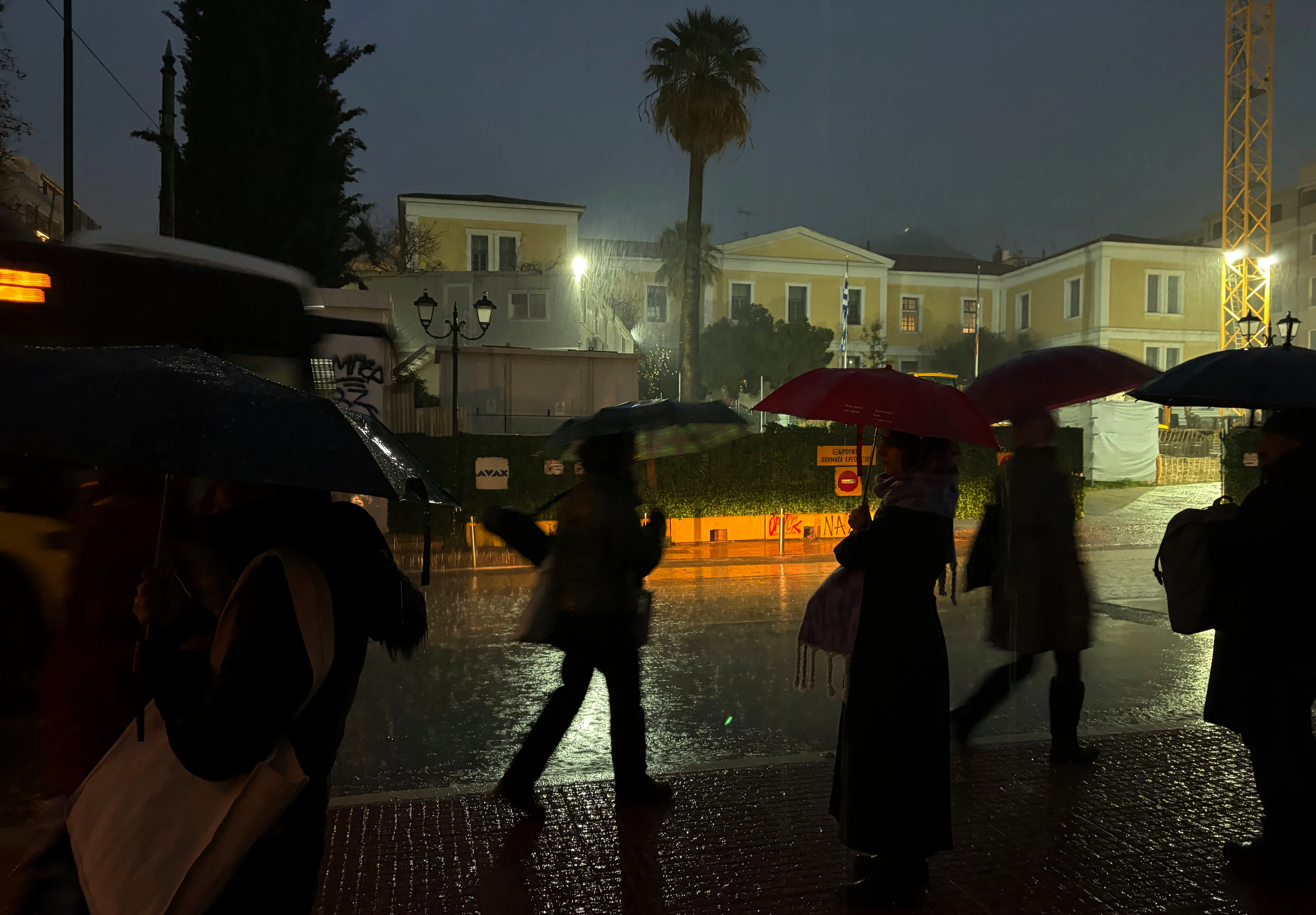 Extrémne počasie Grécko