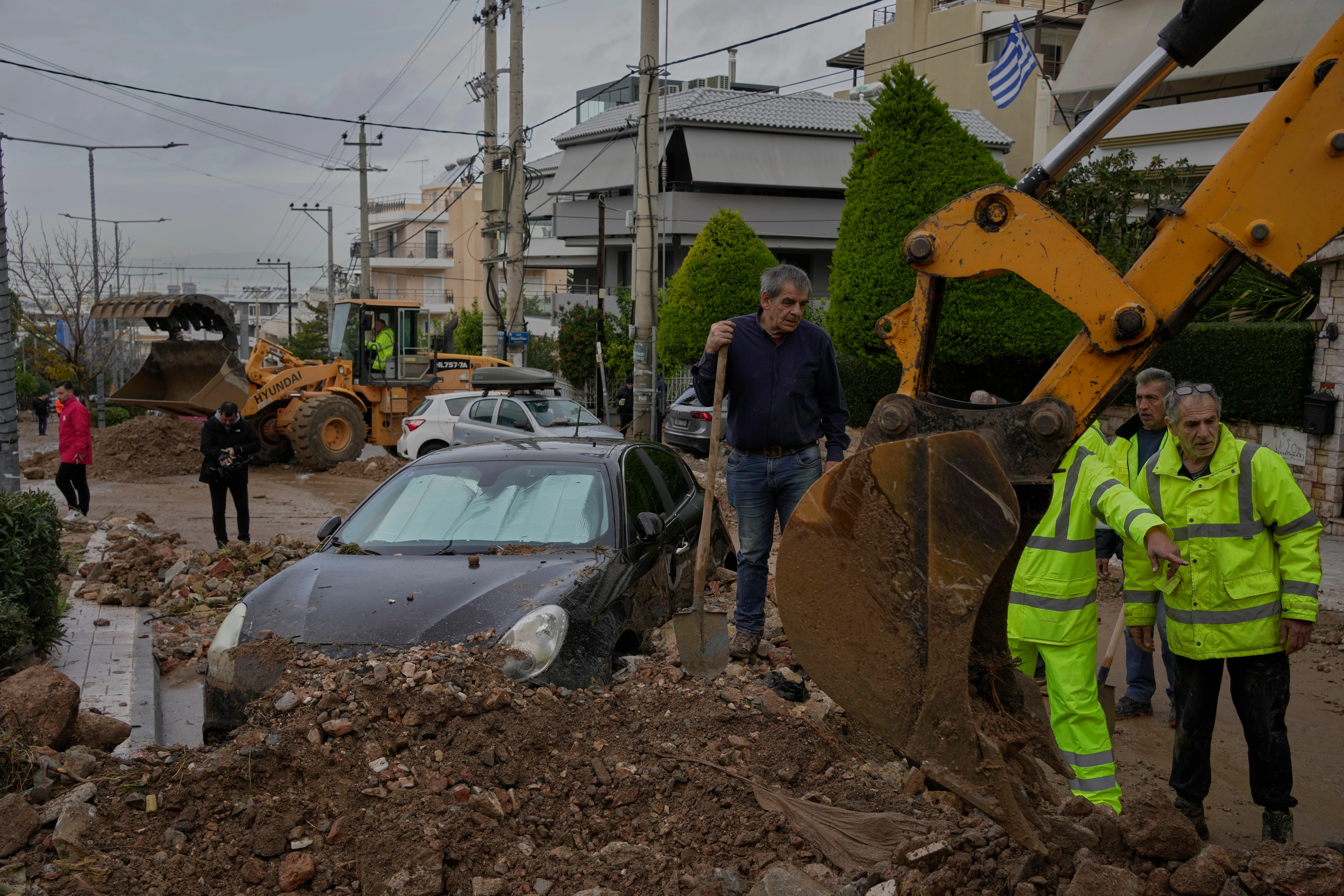 Extrémne počasie Grécko