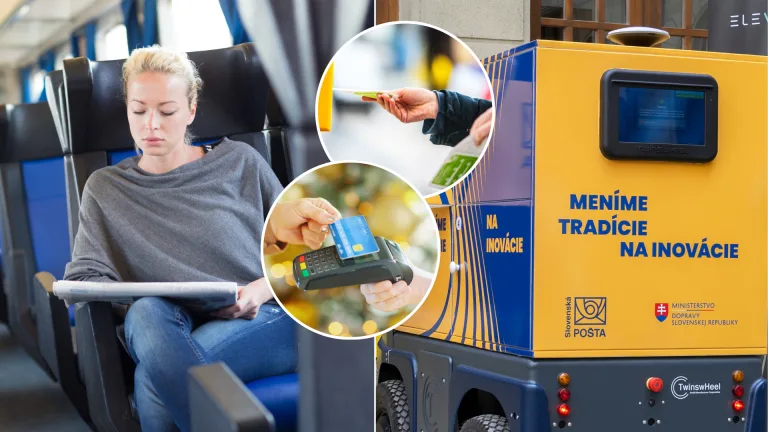 lístky, vlaky, pošta