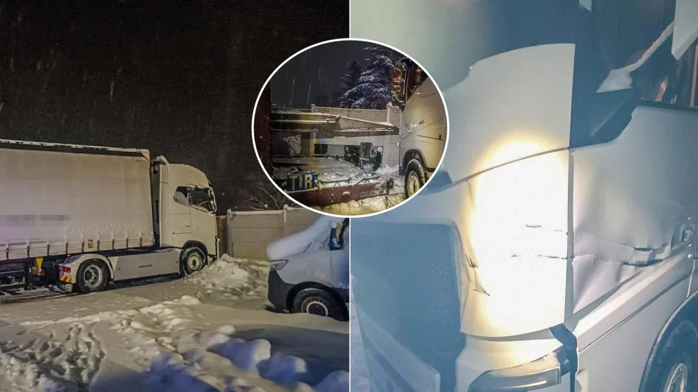 kamión nehoda vo Vyšnom Nemeckom