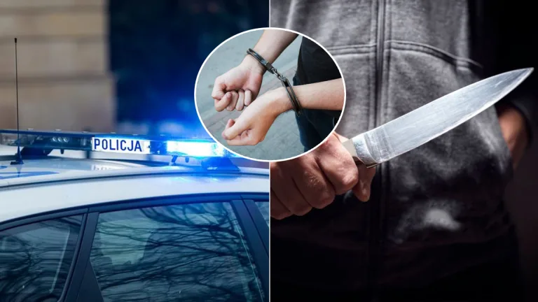 útok nožom Poľsko polícia