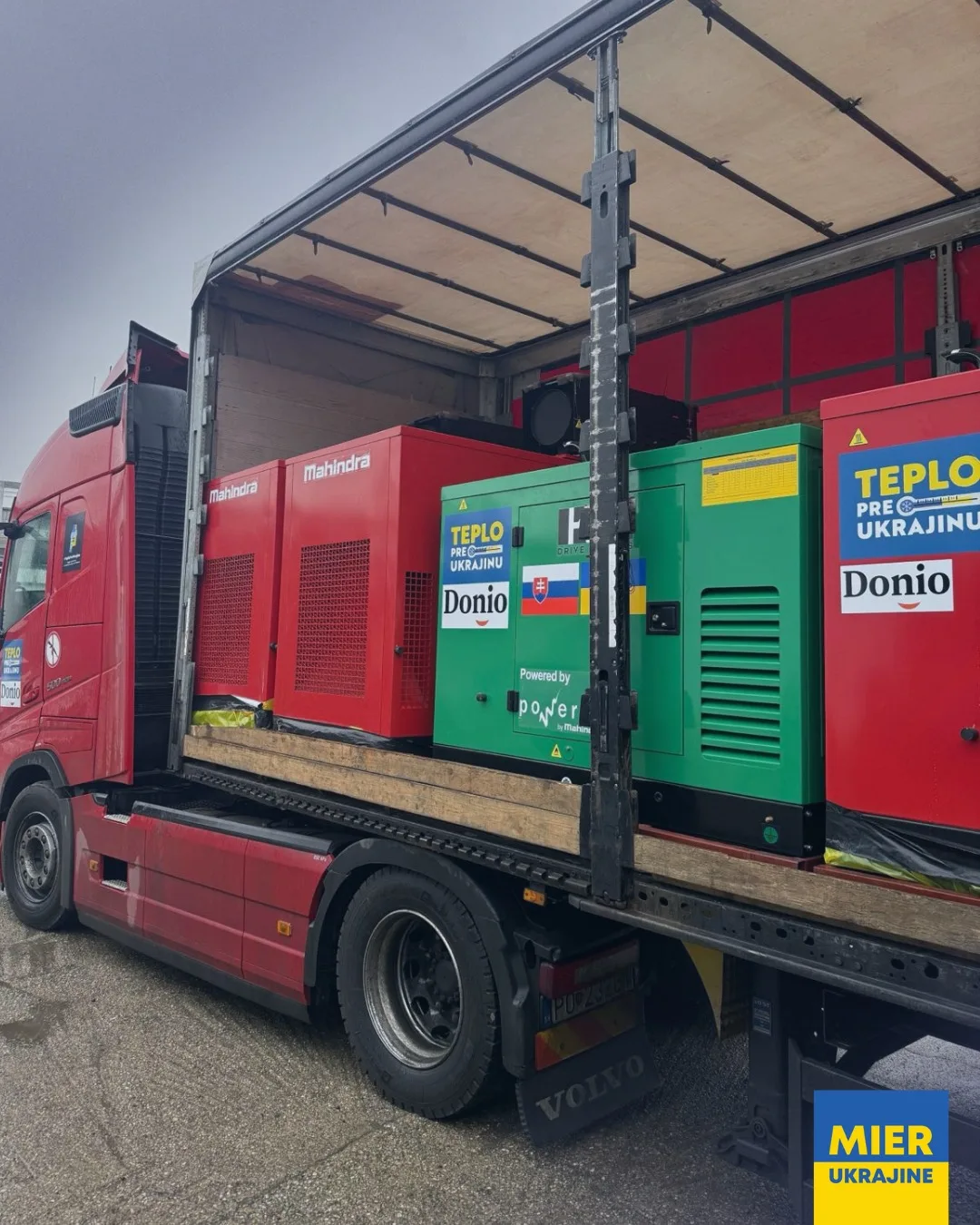 zbierka, Ukrajina, generátory