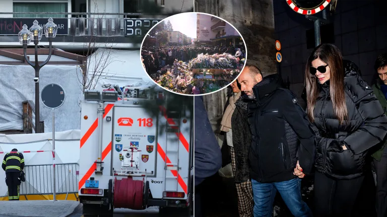 Švajčiarsko Crans Montana bar požiar