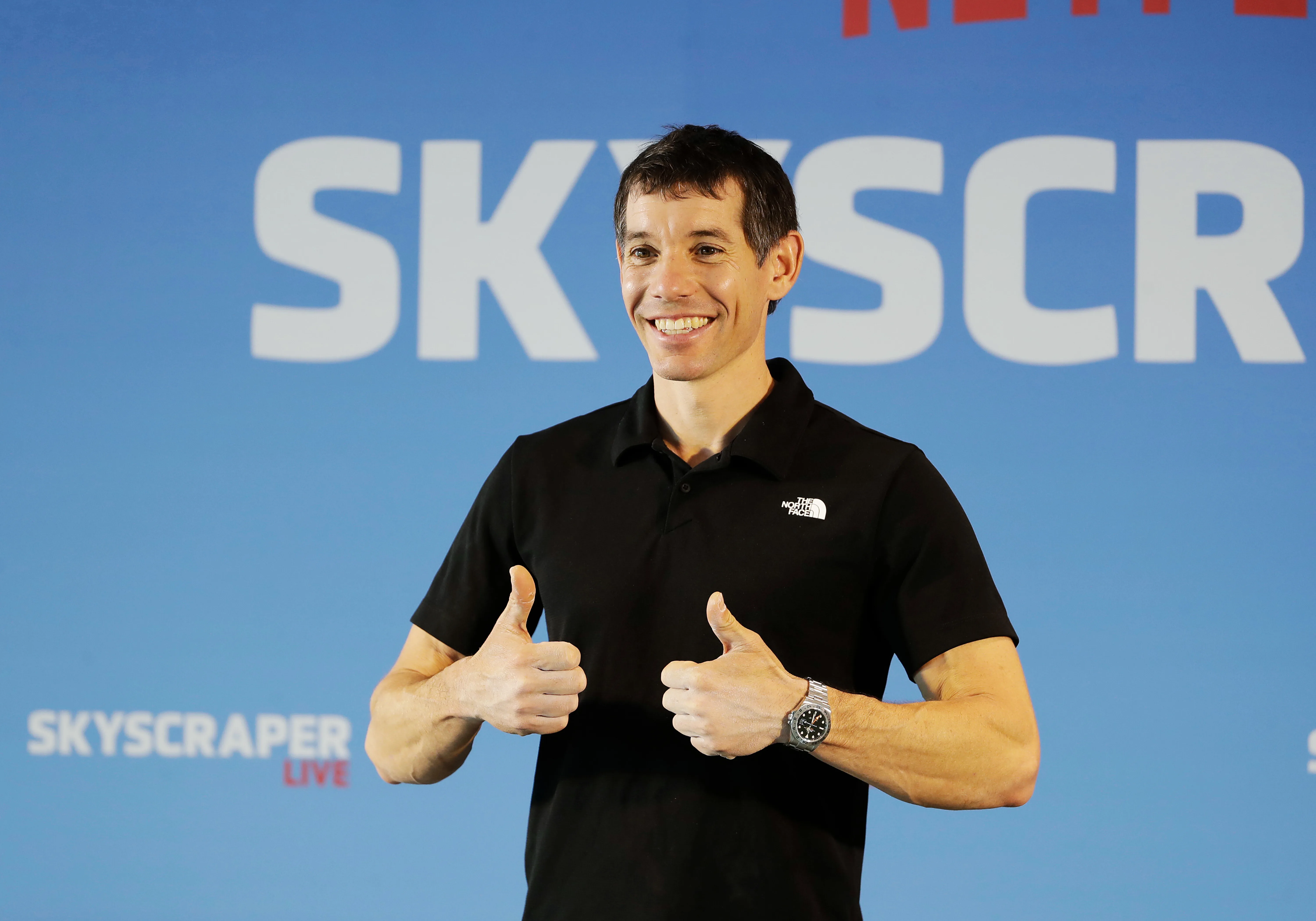 Americký horolezec Alex Honnold