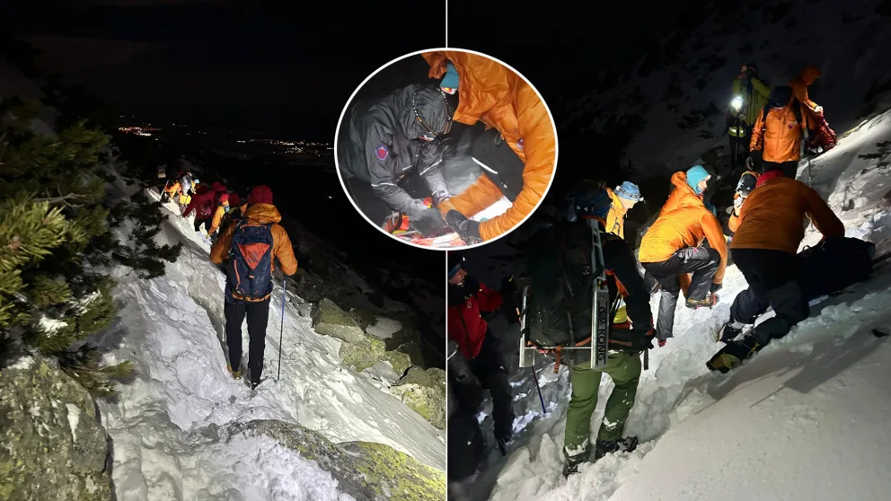 záchranári vo Vysokých Tatrách