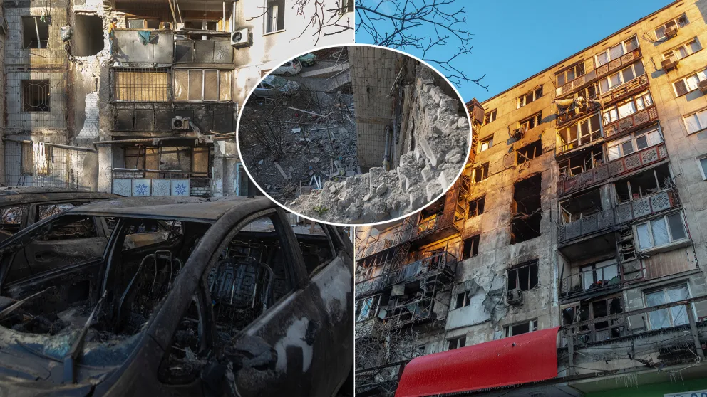 Odesa Ukrajina po útoku Ruska