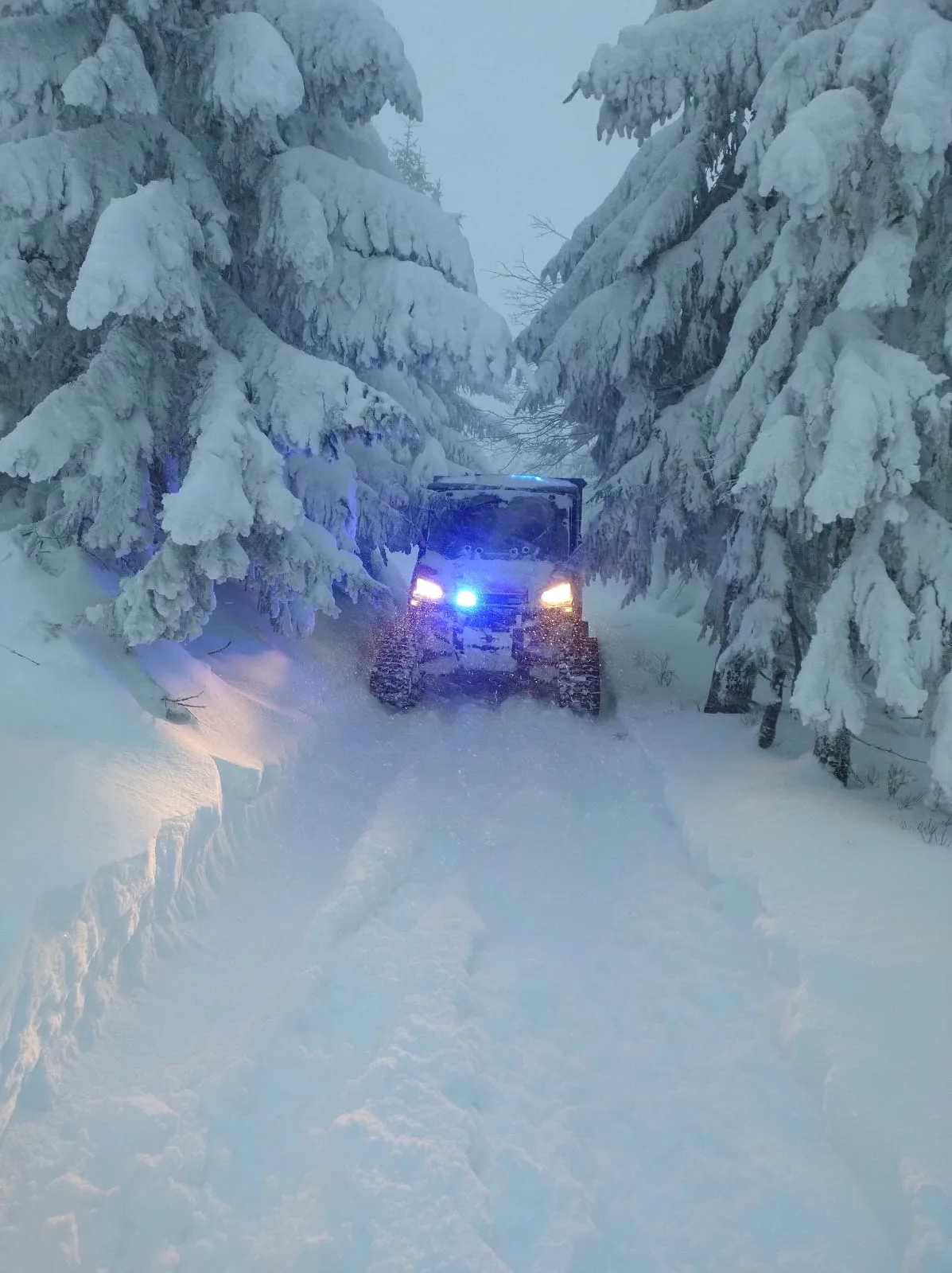 záchranári na Babej hore