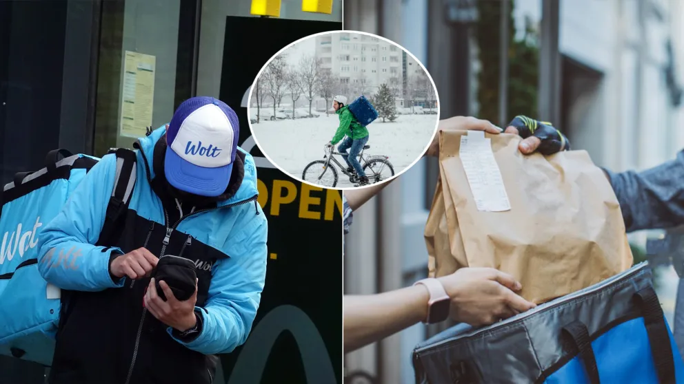 Wolt kuriér objednávka