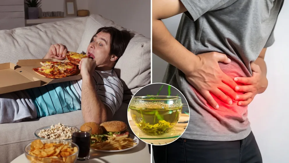 prejedanie sa, žalúdok