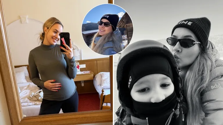 Barbora Krajčírová, tehotná