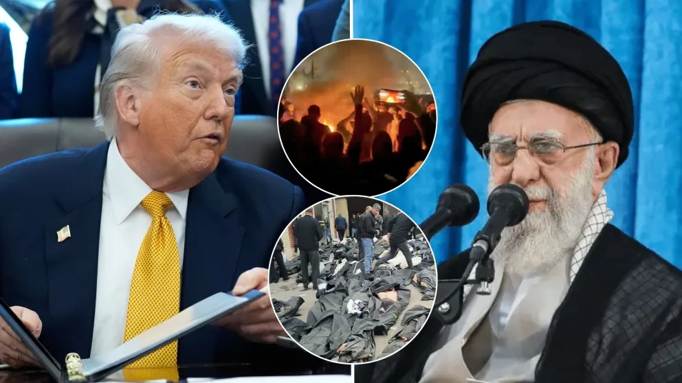 Trump, Chameneí, Irán