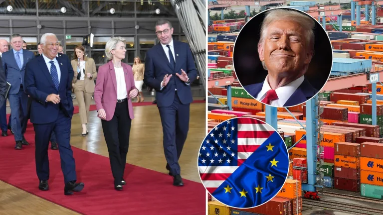 Trump, clá, EÚ, samit