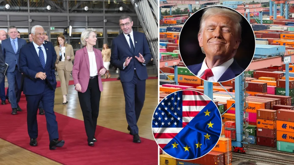 Trump, clá, EÚ, samit