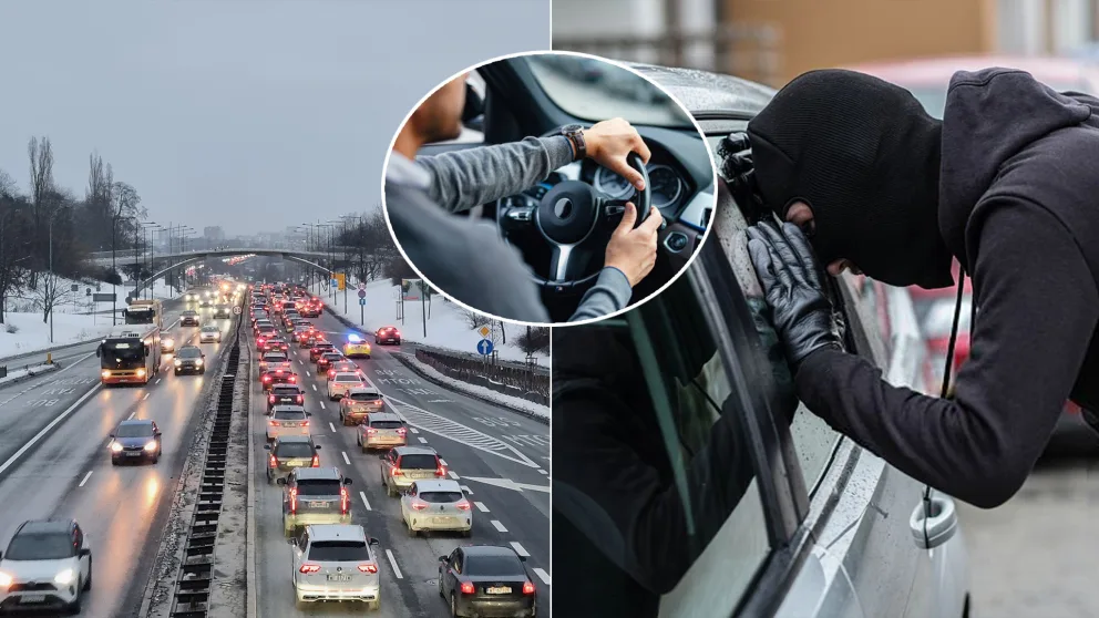 auto zlodej krádež