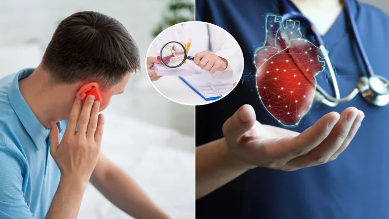 bolesť ucha srdce lekár